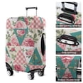 thumbnail image 5 of Pioneer Flower Floral Print Pattern Luggage Cover Fashion Suitcase Cover Baggage Covers Fit 25-28 Inch Luggage (Go Travel), 5 of 5