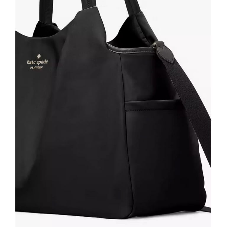 Kate Spade New York Chelsea Baby Diaper Bag Tote, Black