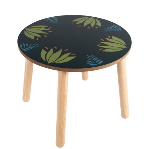Mesita Infantil De Madera | Safari | Diseño Mexicano