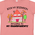 thumbnail image 4 of Inktastic Book my Reservation I'm Going To My Grandparents'- House Boys or Girls Toddler T-Shirt, 4 of 5