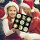 thumbnail image 5 of xihome Paquete de 9 adornos navideños de plstico irrompible, bolas pintadas electrochapadas, decoracin colgante para rbol y fiesta navideña., 5 of 6