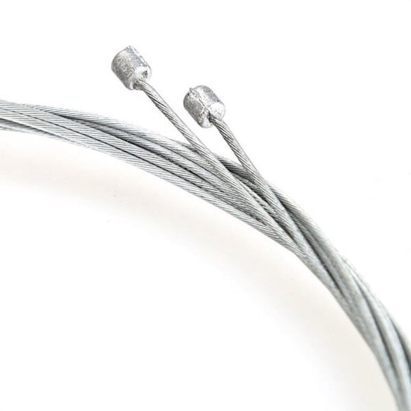 Raindrops 2Pcs Silver Bike Cycling Brake Cable Steel for Bicycle Repair Universal Fit