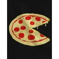 thumbnail image 3 of Pizza Pie & Slice Baby Bodysuit & Women's T-Shirt Matching Set Mom & Baby Set Mom Black XXX-Large / Baby Black 24M (18-24M), 3 of 6