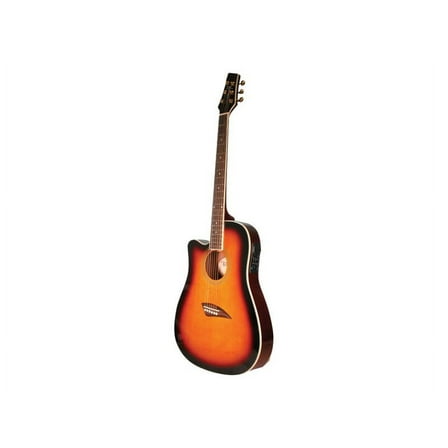 Kona K2 Series Left-Handed Thin Body Acoustic/Electric Guitar
