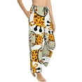 thumbnail image 2 of Daiia Giraffes Head Women's Sleep Pant with Pockets and Drawstring,Pajama Pants-X-Large, 2 of 9