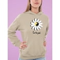 thumbnail image 2 of Daisy See The Good Hoodie Women -Image by Shutterstock, Female 3X-Large, 2 of 4