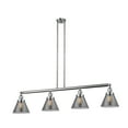 thumbnail image 7 of Innovations Lighting 214-S Large Cone Cone 4 Light 52" Wide Commercial Linear Chandelier -, 7 of 7