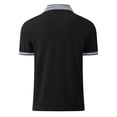 thumbnail image 2 of Fexilor Men's & Big Men’s Pique Polo Shirt Short Sleeve with Quarter-Zip Collar, Sizes S-3XL, 2 of 10