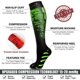 thumbnail image 5 of Bluemaple Paquete de 6 pares de calcetines de compresión con cobre para hombre y mujer, 5 of 7