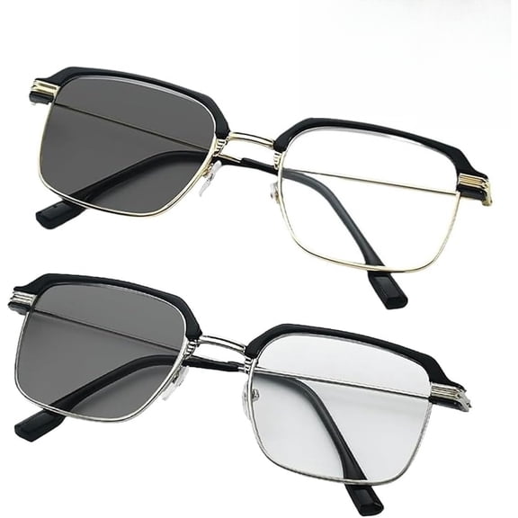 Smart Zoom Reading Glasses Distance&near Progressive Multi-focus for Women Men, Auto Focus Glasses Self Adjusting