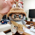 thumbnail image 2 of Muñeca Labubu de alta calidad, solo ropa de moda, figura modelo, muñeca, ropa pequeña, sudadera con capucha a juego de colores, adorno, lindo regalo de Navidad, 2 of 5