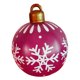 thumbnail image 1 of Globo de Navidad Juguete inflable de PVC Decoración de árbol de Navidad Bola de adorno de Navidad MABOTO Tipo 4, 1 of 7