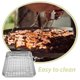 thumbnail image 5 of juego de bandeja para hornear con rejilla de acero inoxidable para horno tostador., 5 of 8