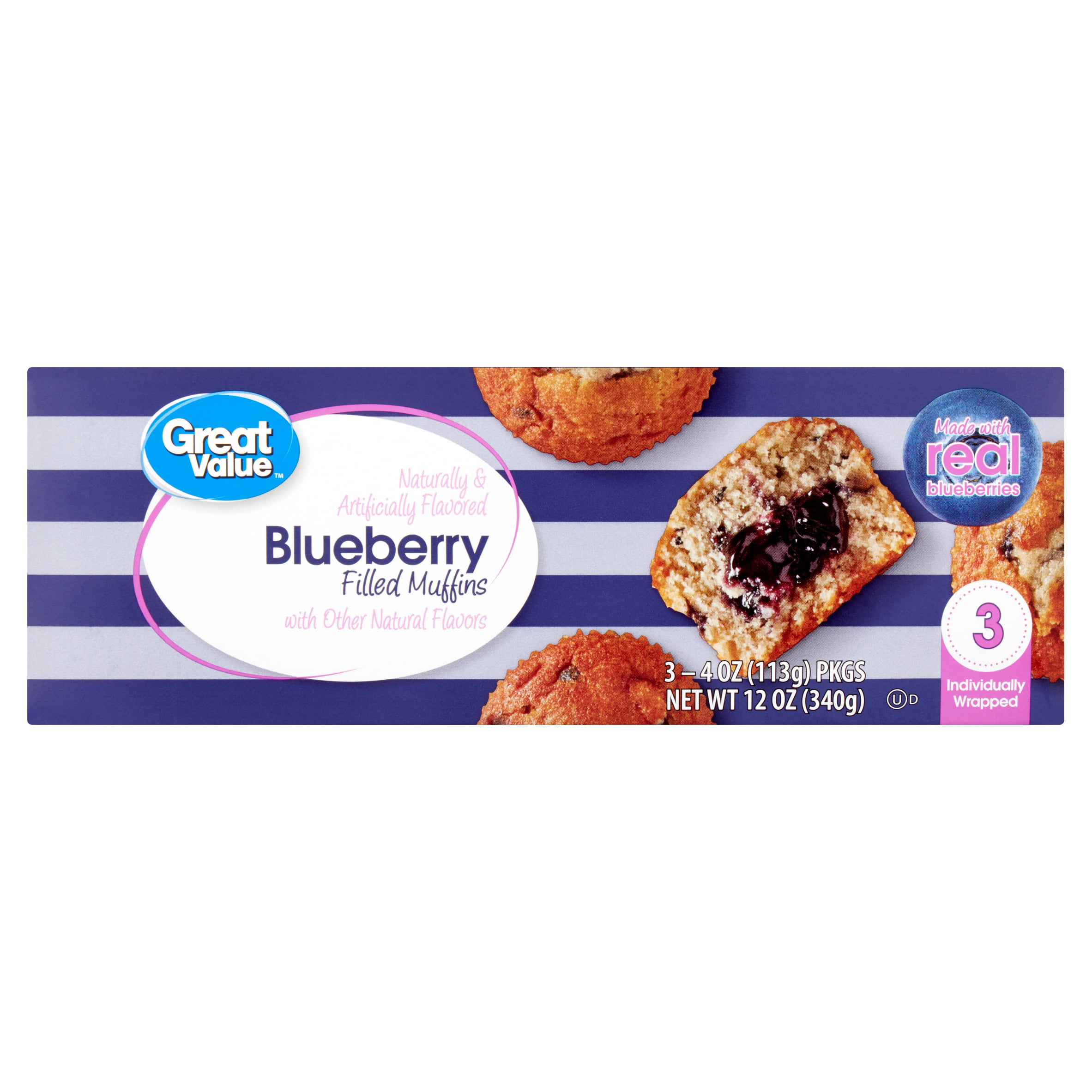Blueberry Muffins - Texas Size - Great Grub, Delicious Treats
