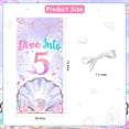 thumbnail image 6 of Mermaid 5th Birthday Decorations, Dive Into Five Door Cover, Mermaid Door Banner Sign Decor for Under the Sea Ocean 5 Year Old Party Supplies, 6 of 6