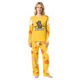 thumbnail image 2 of Halloween Pajamas Family Matching Set - 2 piece Ghost Pumpkin Print Long Sleeve Top & Pants Loungewear,Halloween Pajamas for Family Matching Sets & Xmas for M Pjs, 2 of 4