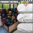 thumbnail image 6 of XYZCANDO Color Skull RV Dinette Cushions Stretchable RV Decor Comfortable Slip Covers for Loveseat Stylish Travel Trailer Accessories Camper Must Haves, 6 of 7