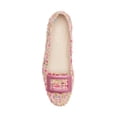 thumbnail image 6 of Cecelia New York Reggie Pink Multi Metal Buckle Slip On Rounded Toe Flats Shoes (Pink Multi, 7.5), 6 of 7