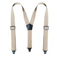 thumbnail image 1 of RuiJiao Men's Adjustable Elastic Suspender with 4 Y-Back Clips, Polyester Strap, 3.8cm Wide Solid Color for Casual, Office, and Party Wear, 1 of 9