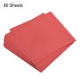 thumbnail image 3 of Papel Origami Doble Cara Brillante Rojo 5.9' x 5.9' 50 Hojas Unique Bargains, 3 of 5