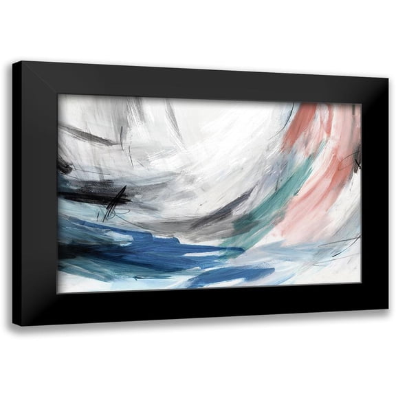 PI Studio 14x11 Black Modern Framed Museum Art Print Titled - Sleepless Nights II