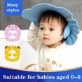 thumbnail image 3 of HLONKBaby Bonnet de Douche Réglable pour Enfants Protection des Oreilles Sûr Shampooing Bain Protection de la Tête, 3 of 9