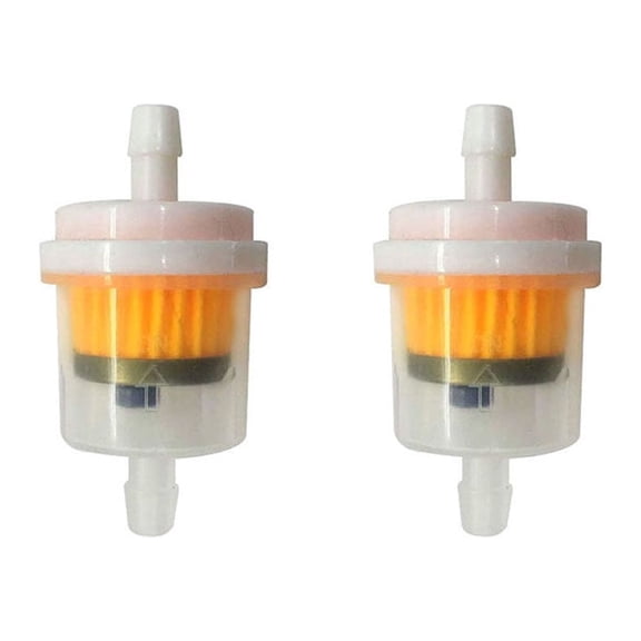ACA 2Pcs Fuel Filter For 40 Mircon Briggs & Stratton Fuel Filter Lawnmower Replaces B&S 691035 493629 5065