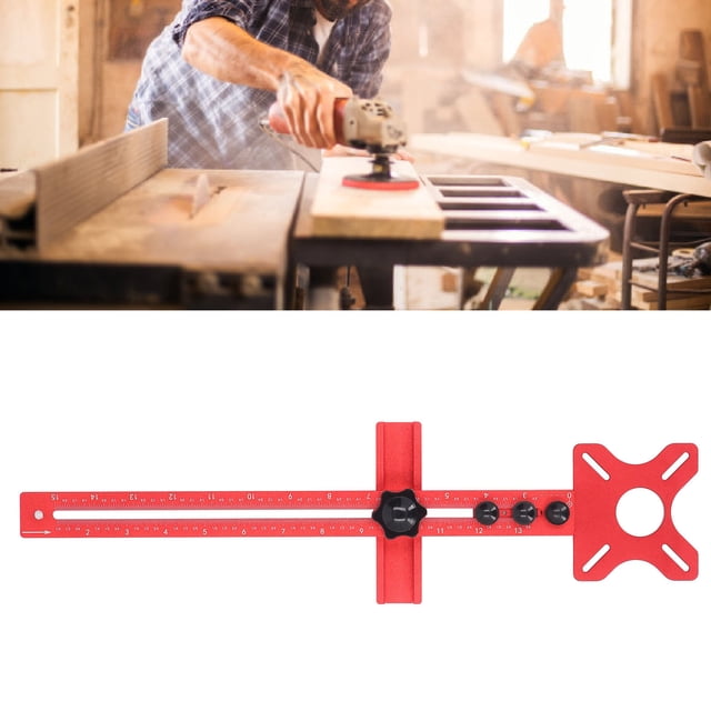 Router Milling Bracket, 445mm Length Lightweight Aluminum Alloy Base Trimming Machine Flip Board for Woodworking Projects