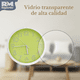 thumbnail image 5 of Reloj Análogo De Pared Diseño Innovador Función de Cuarzo verde Mediano, 5 of 6