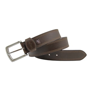 Wrangler American Bison Leather Belt River Tan