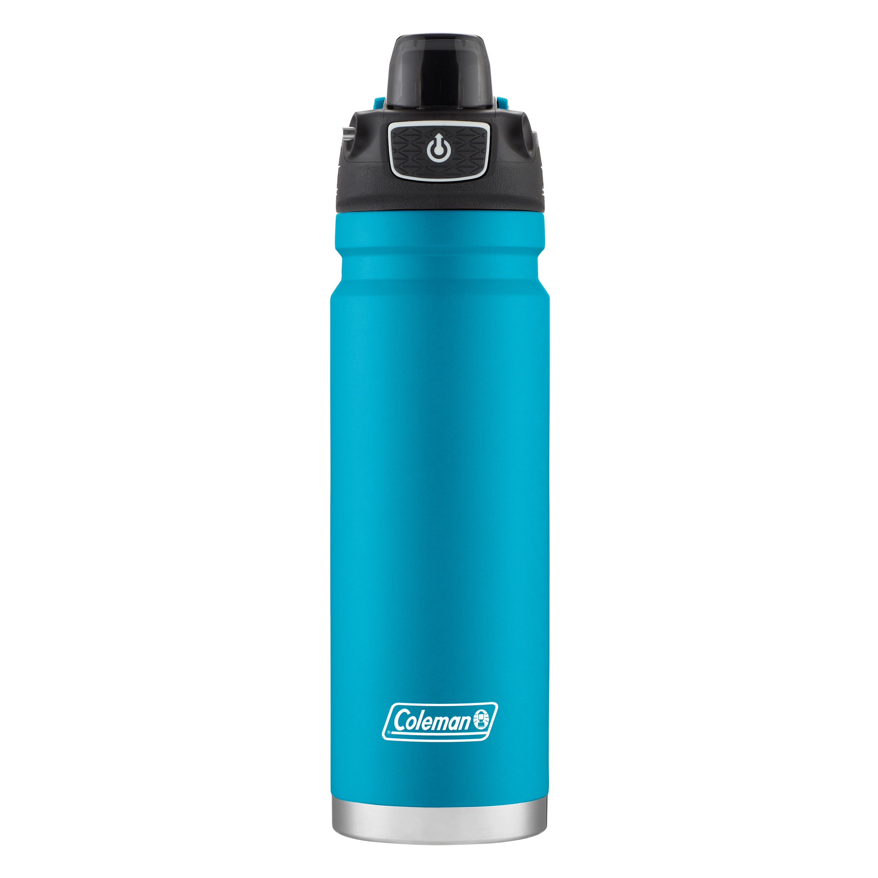 Coleman Burst Poptop Stainless Steel Insulated Water Bottle, 24 oz