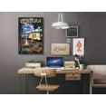 thumbnail image 2 of Ventura, California, Retro Camper and Lake, (12x18 Wrapped Canvas, Wall Decor, Artwork), 2 of 5