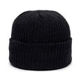 thumbnail image 2 of Outdoor Cap KN-275 Cuffed Knit Beanie-Black, 2 of 4
