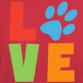 thumbnail image 3 of CafePress - L(Paw)VE Dark T Shirt - Men's Classic Graphic Cotton T-Shirt, 3 of 4