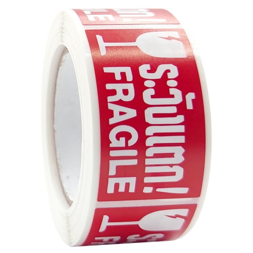 FRAGILE HANDLE WITH CARE” Stickers, Easy Peel,Self Adhesive – ProTEKgr