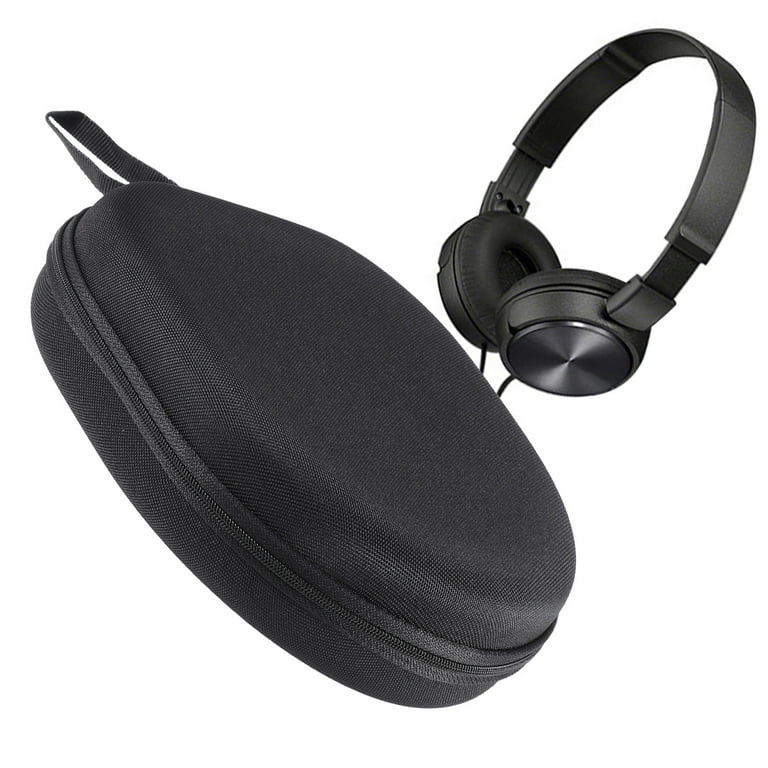UPOUART 1Pcs Portable Headphone Case In Black Mesh For MDR-ZX100