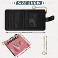 thumbnail image 3 of Small Wallet For Women Bifold Leather Pocket Coin Credit Card Holder With RFID Blocking Strawberry Pattern, 3 of 6