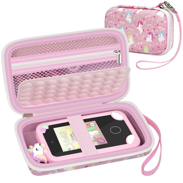 Funda de teléfono para niños ANKHOH compatible con Luyiilo Pink