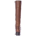 thumbnail image 5 of Women's Biliee Cognac Knee-High Leather Equestrian Boot - 5M, 5 of 6
