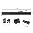 thumbnail image 4 of Portable Flashlight Pencil Pocket Light LED Waterproof Torch Aluminum Alloy Outd, 4 of 10