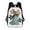 Color-4, variant on Witch Frog Floral Whimsical Art Backpack Backpack Student Backpack Cartoon Canvas Backpack