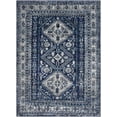 thumbnail image 3 of Mark&Day Area Rugs, 10x14 Jules Traditional Navy Area Rug, Navy Light Gray Blue Carpet for Living Room, Bedroom or Kitchen (10' x 14'), 3 of 9