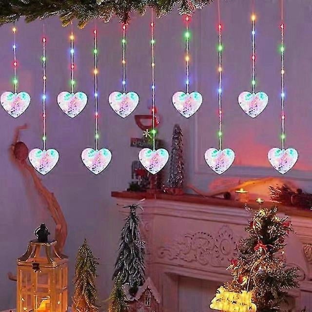 Holiday Led String Light Fairy Colorful Light 8 Modes Eu Plug Outdoor Garden Wedding Home Room Christmas Decoration Lamp