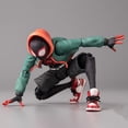 thumbnail image 4 of Marvel Spider-Man:Spider-Verse Miles Morales Figura PVC Modelo Miles Collection Spiderman Action Sv Toyzhangyuxiang, 4 of 4
