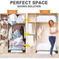 thumbnail image 4 of AIR-24 Pack Vacuum Storage Bags, Space Saver Bags, Compression for Comforters and Blankets, Plush Toy, Sealer Clothes Storage (5 Jumbo/5 Large/5 Medium/5 Small/4 Roll) Electric Vacuum Pump Included, 4 of 4