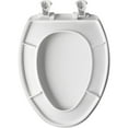 thumbnail image 3 of Mayfair by Bemis Elongated White Plastic Toilet Seat, 3 of 3
