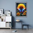thumbnail image 7 of Diamond Art Kits for Adults - 5d Butterfly Sunflower Garden Diamond Painting for Adults, Diamond Art for Adults Beginners, Diamond Painting Kits for Adults for Home Wall Decor, 7 of 7