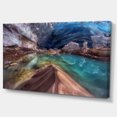 thumbnail image 2 of Colorful Glacier Cave - Extra Large Landscape Canvas Art Print, 2 of 3