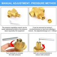 thumbnail image 5 of Water Pressure Regulator 3/4In with Gauge, Adjustable Water Pressure Reducing Valve for Water Press, 5 of 5