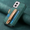 thumbnail image 6 of Compatible with Moto G Power 5G 2024 Wallet Case with RFID Blocking Card Holder,With Wrist Strap Kickstand, PU Leather Flip Case with Magnetic Closure, Shockproof Interior Protective Cover,Green, 6 of 12